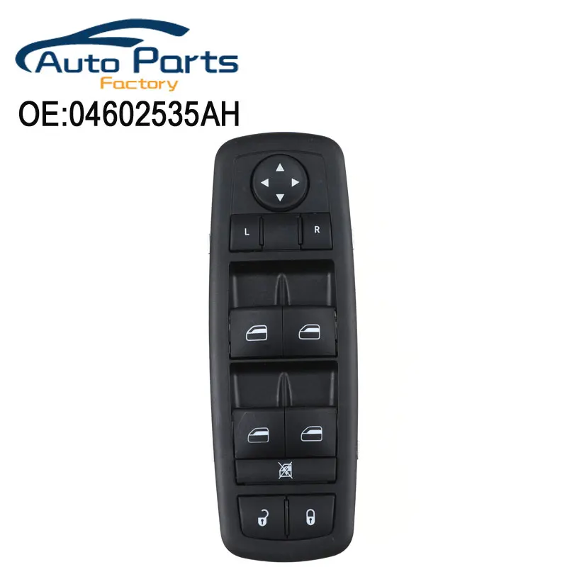 New Left Driver Door Power Window Control Switch For 2008-2011 Dodge Grand Caravan 04602535AH
New Left Driver Door Power Window Control Switch For 2008-2011 Dodge Grand Caravan 04602535AH