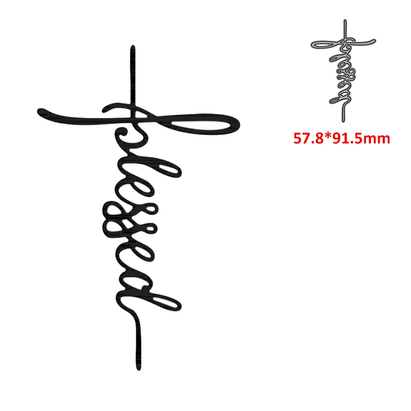 metal cutting dies die cut mold English words blessed decoration diy Scrapbook paper craft knife mould blade punch stencils dies
metal cutting dies die cut mold English words blessed decoration diy Scrapbook paper craft knife mould blade punch stencils dies