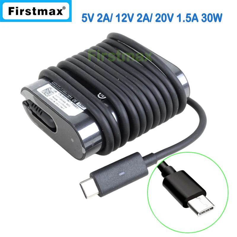 Зарядное устройство для планшетного ПК USB-C типа C, 20 В, 1,5 А, 30 Вт для Dell Latitude 11 5175 T04 T04E001 5179 DA30NM150 08XTW5, адаптер питания
Зарядное устройство для планшетного ПК USB-C типа C, 20 В, 1,5 А, 30 Вт для Dell Latitude 11 5175 T04 T04E001 5179 DA30NM150 08XTW5, адаптер питания