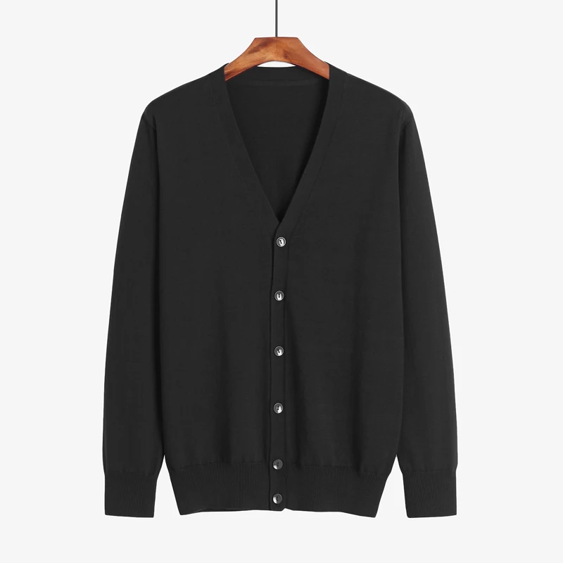 Men's Cotton Cardigan V-Neck Botton Autumn Winter Warm European And American Style Sleeve Clothing Knitwear Casual Sweater Coat
Men's Cotton Cardigan V-Neck Botton Autumn Winter Warm European And American Style Sleeve Clothing Knitwear Casual Sweater Coat