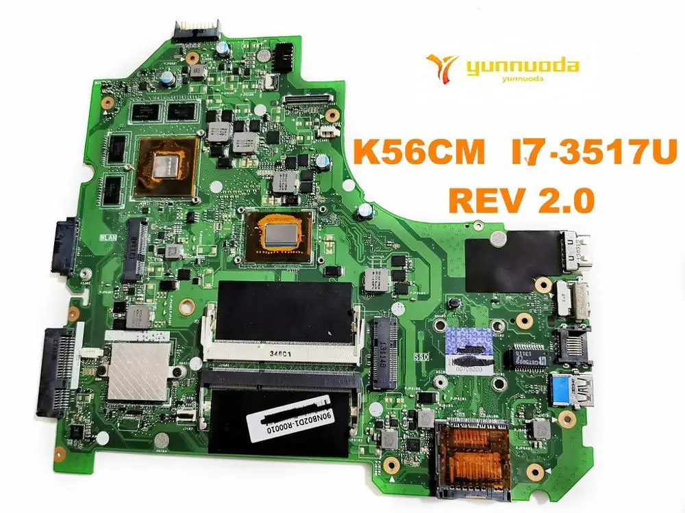 Оригинальная материнская плата для ноутбука ASUS K56CM K56CM I7-3517U REV 2,0 протестирована, хорошая, бесплатная доставка
Оригинальная материнская плата для ноутбука ASUS K56CM K56CM I7-3517U REV 2,0 протестирована, хорошая, бесплатная доставка