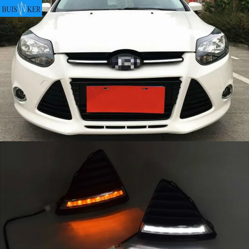2Pcs/set Waterproof LED Daytime Running Light DRL For Ford Focus 2012 2013 2014 With Turning Signal Lights
2Pcs/set Waterproof LED Daytime Running Light DRL For Ford Focus 2012 2013 2014 With Turning Signal Lights