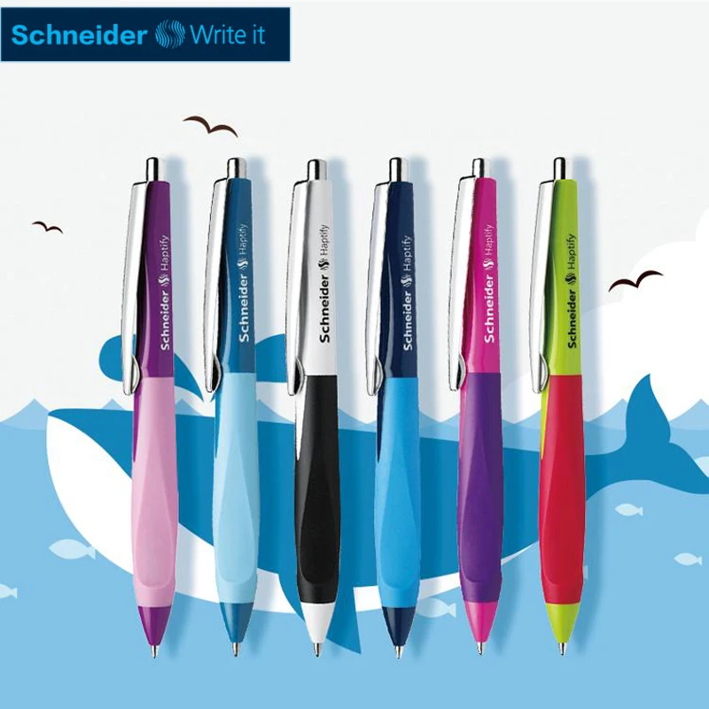 Set of German Schneider Dolphin Haptify Smooth Gel Pen Black 0.4mm Press Signature Pen +3pcs 735F 39 Press Type Universal Refill
Set of German Schneider Dolphin Haptify Smooth Gel Pen Black 0.4mm Press Signature Pen +3pcs 735F 39 Press Type Universal Refill