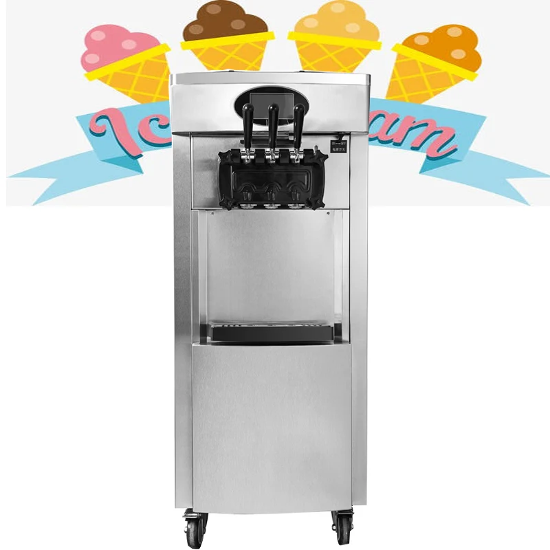 Commercial Yogurt Soft Ice Cream Machine Vertical Three-color Professional Ice Cream Machine Large Output Intelligent Ice Cream
Commercial Yogurt Soft Ice Cream Machine Vertical Three-color Professional Ice Cream Machine Large Output Intelligent Ice Cream