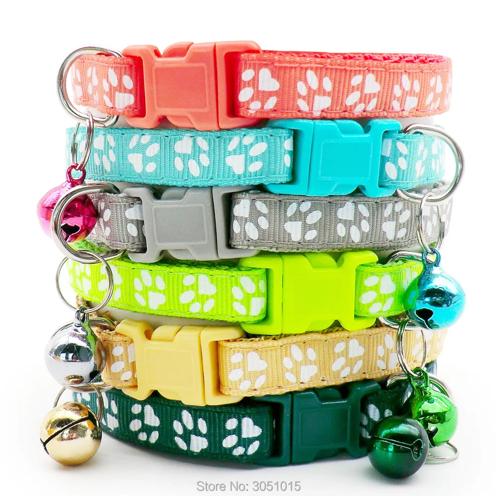 Wholesale 100PCS Rainbow colors Pet cat collar with bell Cats Necklace safety dog collar chain plate decoration chihuahua puppy
Wholesale 100PCS Rainbow colors Pet cat collar with bell Cats Necklace safety dog collar chain plate decoration chihuahua puppy