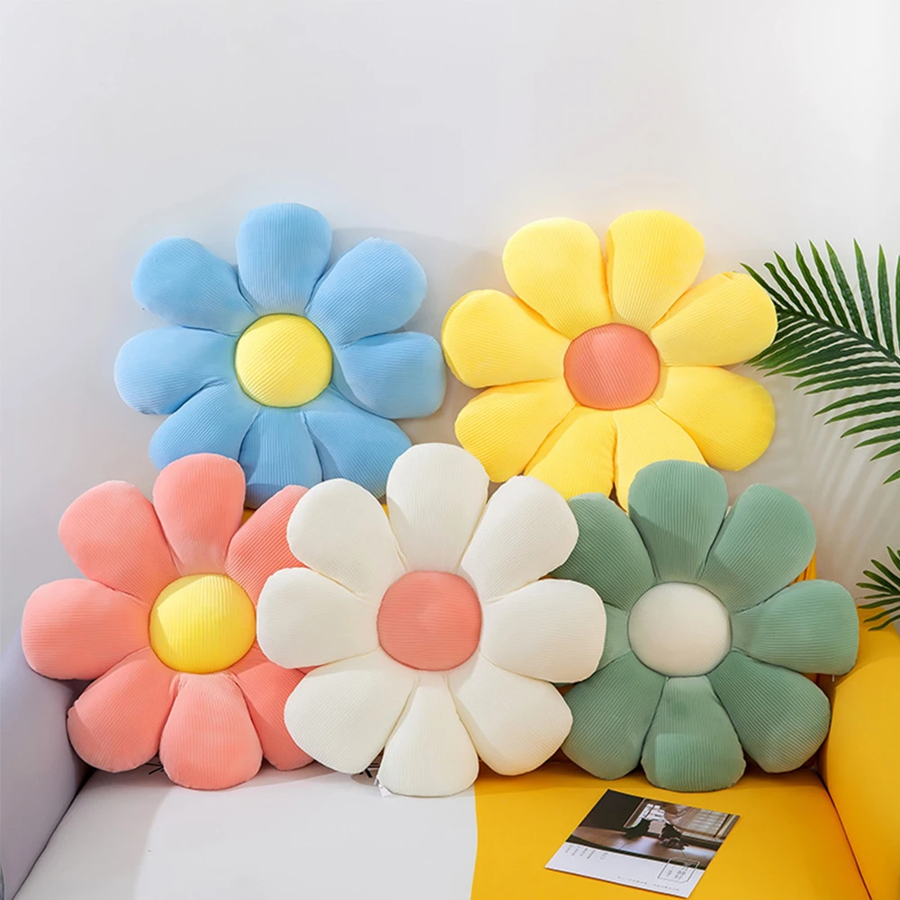 Plush Cushion Colorful Flower Toy Soft Cartoon Plant Stuffed Doll Chair Cushion Sofa Pillow Decorative Floor Mat Lovely Gift New
Plush Cushion Colorful Flower Toy Soft Cartoon Plant Stuffed Doll Chair Cushion Sofa Pillow Decorative Floor Mat Lovely Gift New