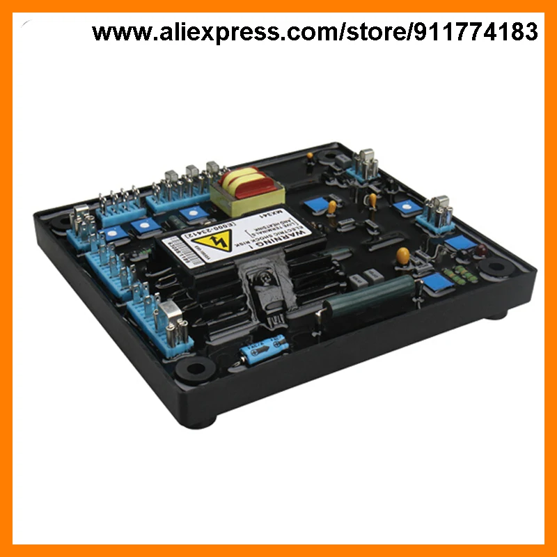 MX341 AVR Genset Part Diesel Generator Alternator Automatic Voltage Regulator
MX341 AVR Genset Part Diesel Generator Alternator Automatic Voltage Regulator