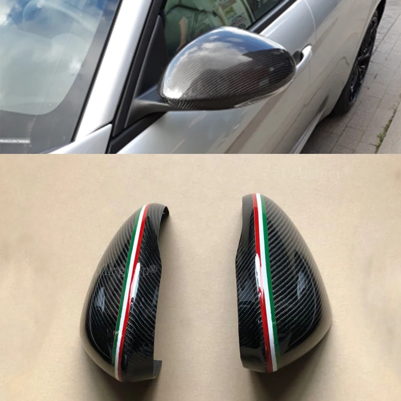 100% Real Carbon Fiber Shell sport style Side Mirror Cover Cap for Alfa Romeo Giulia 2015-2018 Stelvio 2016-2019 Car Styling
100% Real Carbon Fiber Shell sport style Side Mirror Cover Cap for Alfa Romeo Giulia 2015-2018 Stelvio 2016-2019 Car Styling