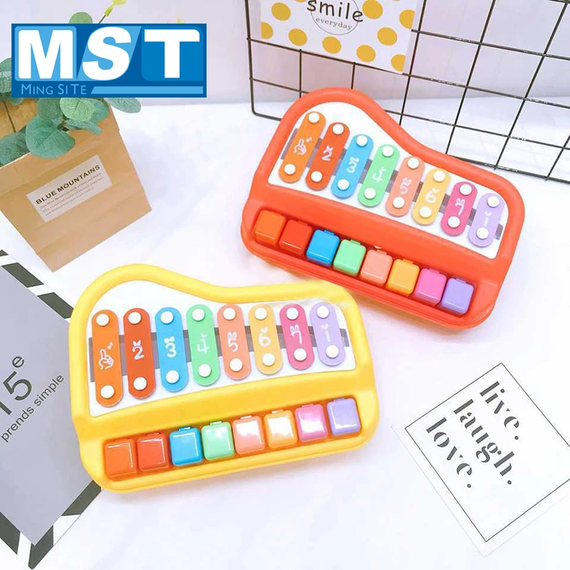 Educational Eight Scale Hand Knocking Piano For Kids Infant Music Early Learning Toys Musical Instrument Wisdom Development
Educational Eight Scale Hand Knocking Piano For Kids Infant Music Early Learning Toys Musical Instrument Wisdom Development