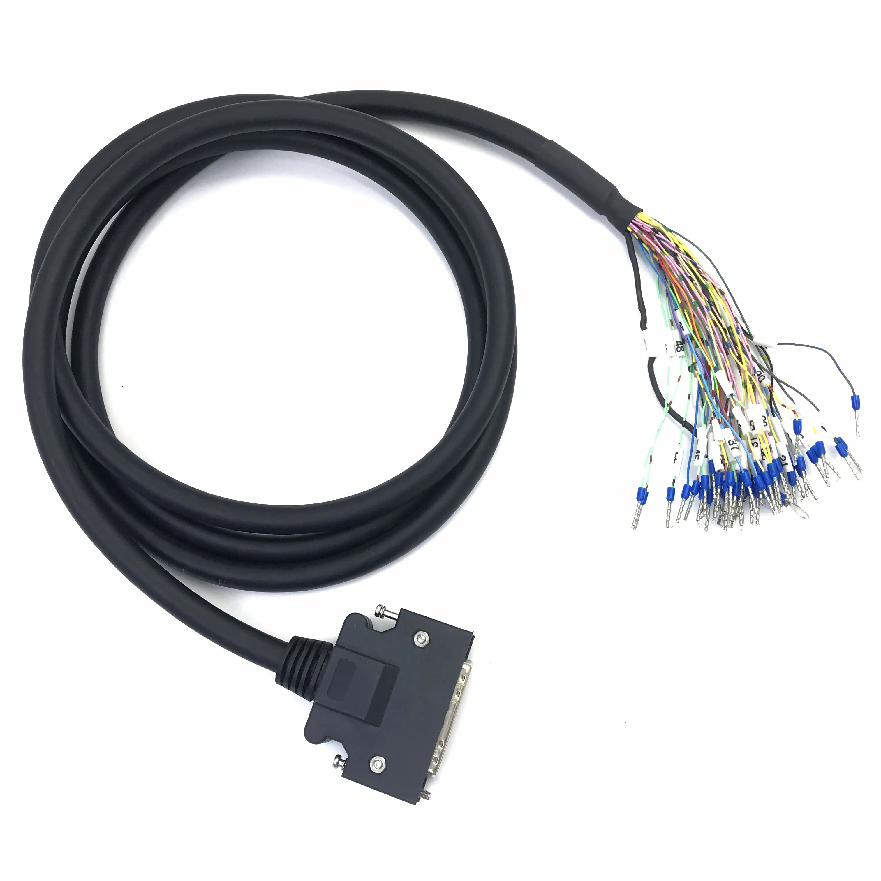 Suitable for Mitsubishi Panasonic Servo Drive DVOP4360 MR-J3CN1 50-core pressure terminal I/O control line
Suitable for Mitsubishi Panasonic Servo Drive DVOP4360 MR-J3CN1 50-core pressure terminal I/O control line
