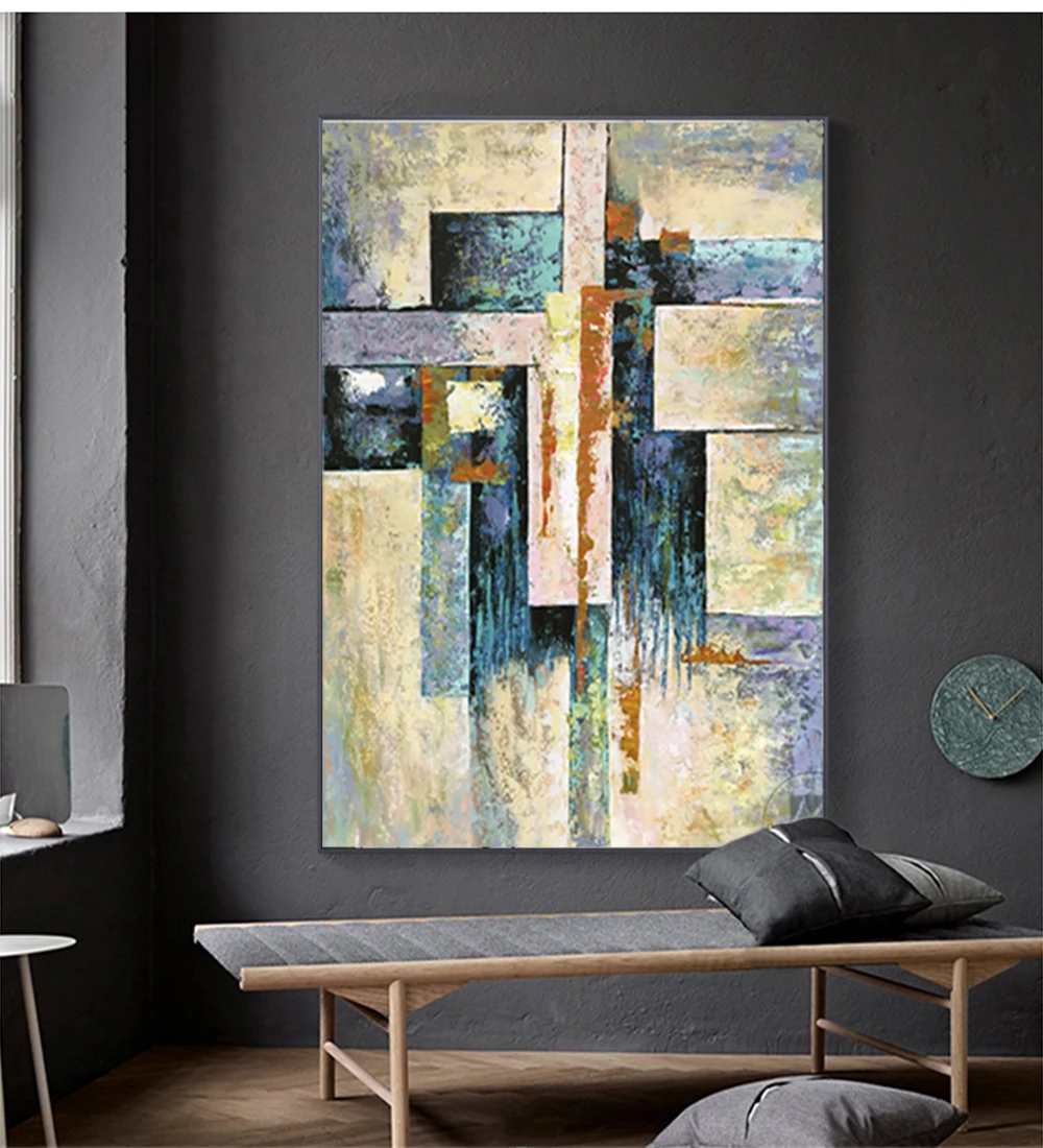 Abstract paintings wall decor canvas painting modern pictures on the wall original Art Hand painted decoration oil painting
Abstract paintings wall decor canvas painting modern pictures on the wall original Art Hand painted decoration oil painting