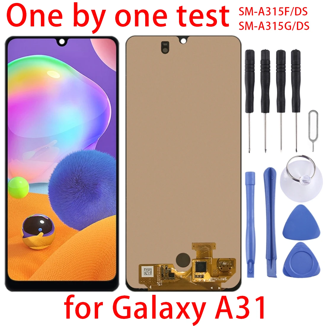 For Galaxy A31 LCD Screen and Digitizer Full Assembly For SM-A315F/DS; SM-A315G/DS
For Galaxy A31 LCD Screen and Digitizer Full Assembly For SM-A315F/DS; SM-A315G/DS