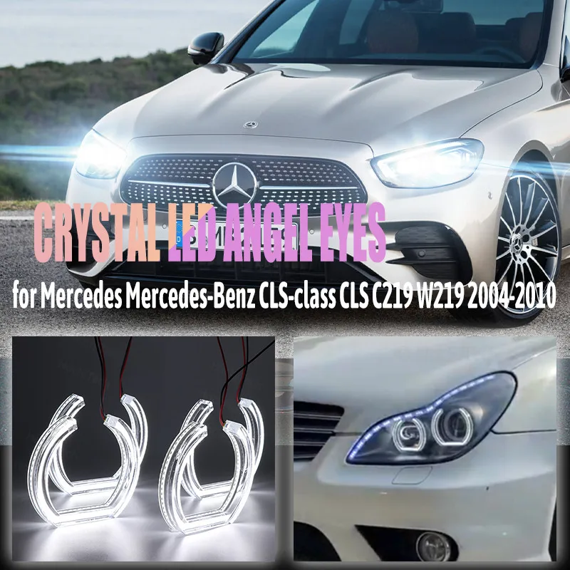 DTM U Shape Light DRL Halo Ring Cut Style Day Light DTM Style for Mercedes Mercedes-Benz CLS-class CLS C219 W219 2004-2010 White
DTM U Shape Light DRL Halo Ring Cut Style Day Light DTM Style for Mercedes Mercedes-Benz CLS-class CLS C219 W219 2004-2010 White
