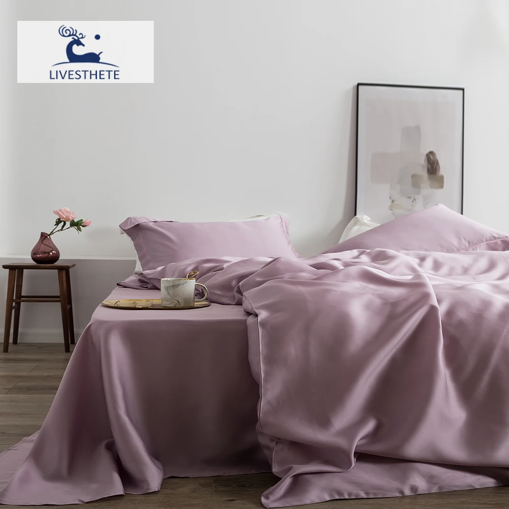 Liv-Esthete Luxury Women Purple 100% Silk Bedding Set Beauty Top Grade Queen King Duvet Cover Set Flat Sheet Pillowcase Bed Set
Liv-Esthete Luxury Women Purple 100% Silk Bedding Set Beauty Top Grade Queen King Duvet Cover Set Flat Sheet Pillowcase Bed Set