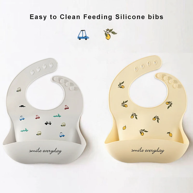 Baby bib silicon waterproof infant bibs soft newborn feeding cloth for boys girls adjustable cartoon printed toddle baby bibs
Baby bib silicon waterproof infant bibs soft newborn feeding cloth for boys girls adjustable cartoon printed toddle baby bibs