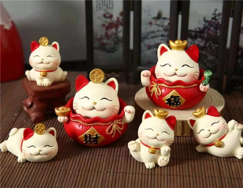 Set 6 pcs Creative Resin Lucky Cat Car Cake Baking Decoration Office Home Ornament New
Set 6 pcs Creative Resin Lucky Cat Car Cake Baking Decoration Office Home Ornament New