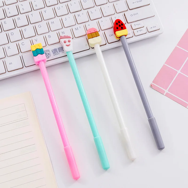 40PCS Cute Watermelon Ice Cream Baseboard Gel Pen 0.5mm Black Student Kawaii School Supplies Stationery
40PCS Cute Watermelon Ice Cream Baseboard Gel Pen 0.5mm Black Student Kawaii School Supplies Stationery