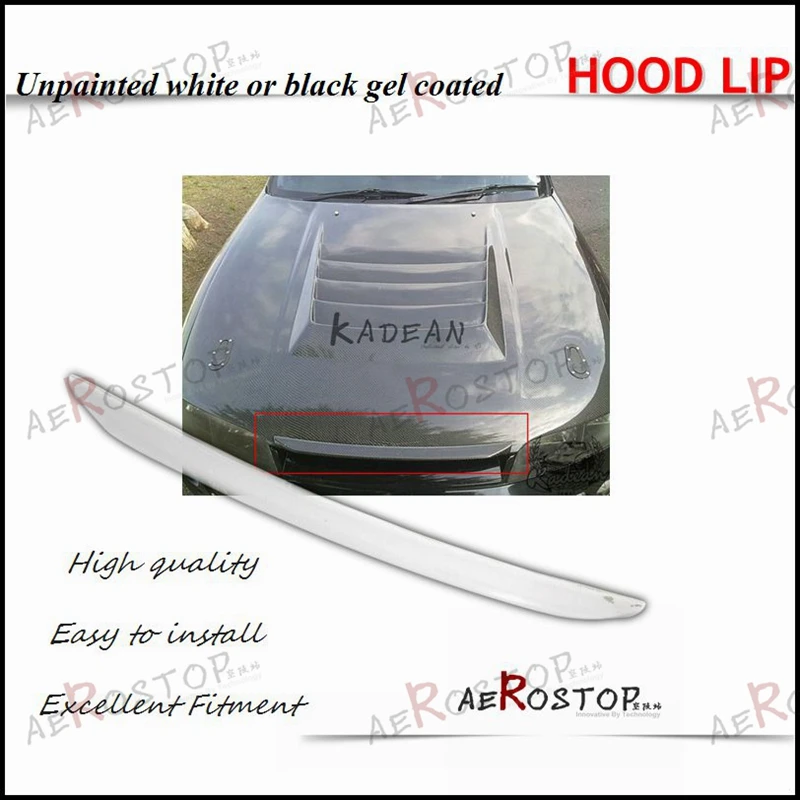 FIBER GLASS FRP OE STYLE HOOD LIP FOR 93-98 R33 GTS
FIBER GLASS FRP OE STYLE HOOD LIP FOR 93-98 R33 GTS