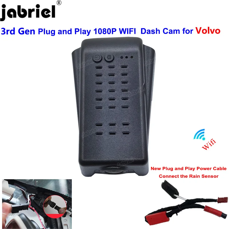 New Plug and Play Auto Wifi HD 1080P Car DVR Dash Cam Video Driving Recorder EDR dashcam for Volvo XC40 2018 2019 2020 2021
New Plug and Play Auto Wifi HD 1080P Car DVR Dash Cam Video Driving Recorder EDR dashcam for Volvo XC40 2018 2019 2020 2021