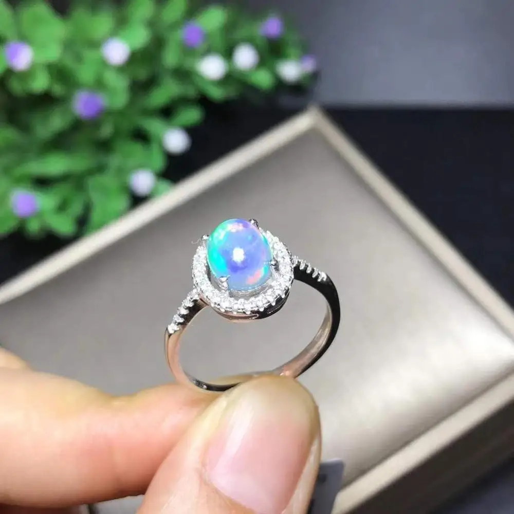 100% Opal Ring natural And Real Opal gemstone classic ring in 925 sterling silver gemstone jewelry
100% Opal Ring natural And Real Opal gemstone classic ring in 925 sterling silver gemstone jewelry