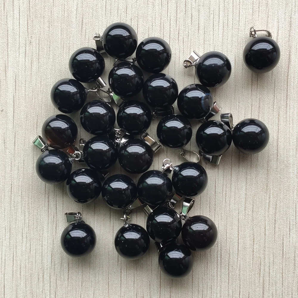 Fashion high quality Natural Black Onyx Stone round ball shape pendants fit jewelry making 50pcs wholesale free shipping
Fashion high quality Natural Black Onyx Stone round ball shape pendants fit jewelry making 50pcs wholesale free shipping