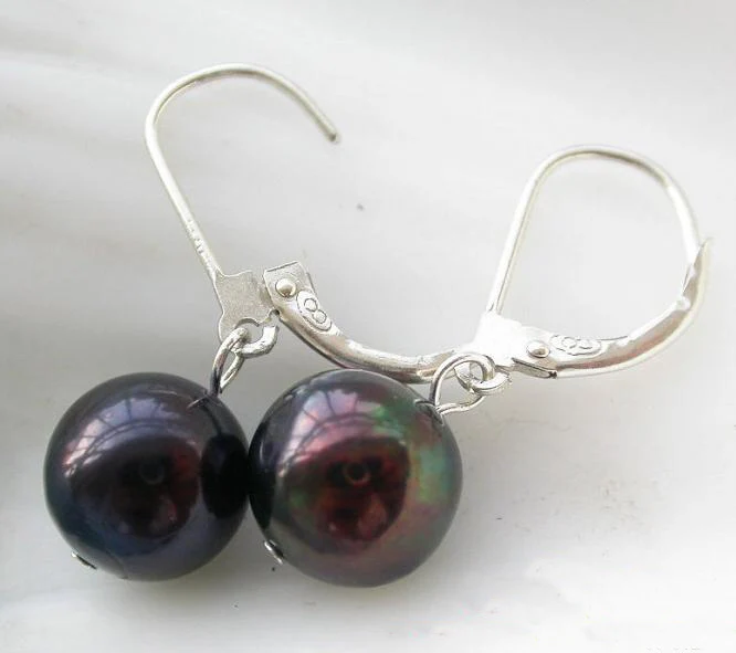 Unique Pearls jewellery Store 10MM Round Freshwater Pearl Earrings 925 Sterling Silver Dangle Earring Charming Women Gift
Unique Pearls jewellery Store 10MM Round Freshwater Pearl Earrings 925 Sterling Silver Dangle Earring Charming Women Gift