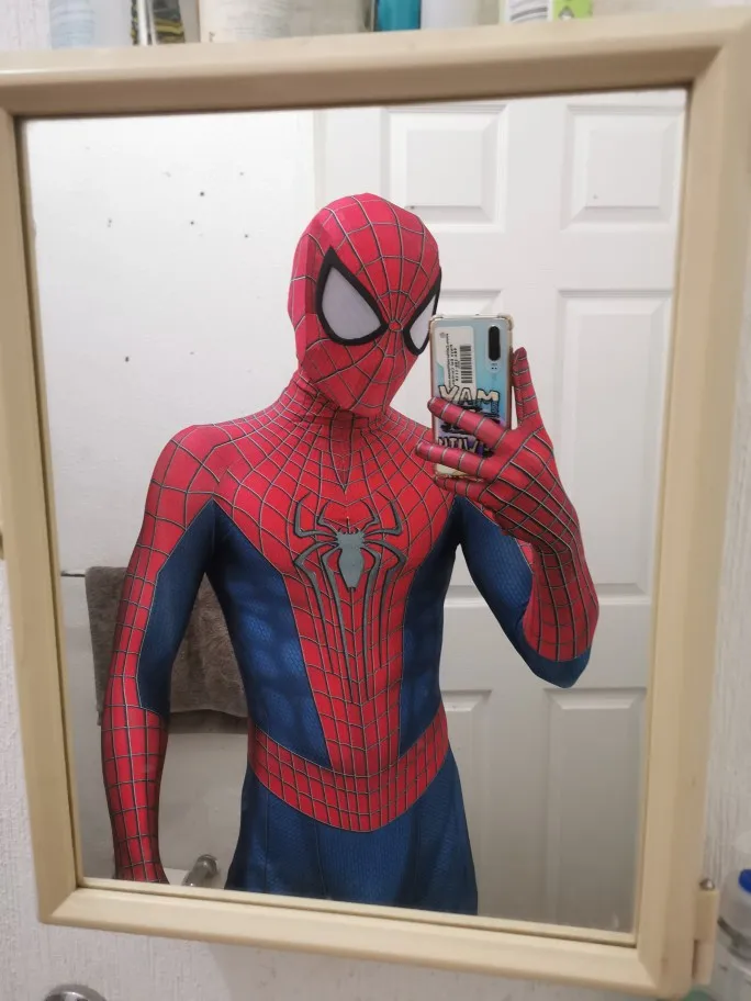 Новый удивительный костюм на Хэллоуин TASM2 Zentai Косплей Костюм 3D принт Хэллоуин Костюм Боди Косплей Костюм
Новый удивительный костюм на Хэллоуин TASM2 Zentai Косплей Костюм 3D принт Хэллоуин Костюм Боди Косплей Костюм