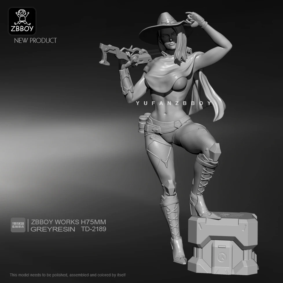 Набор фигурок из смолы 75 мм, футуристическая модель Cowgirl, самособранная фотосессия
Набор фигурок из смолы 75 мм, футуристическая модель Cowgirl, самособранная фотосессия