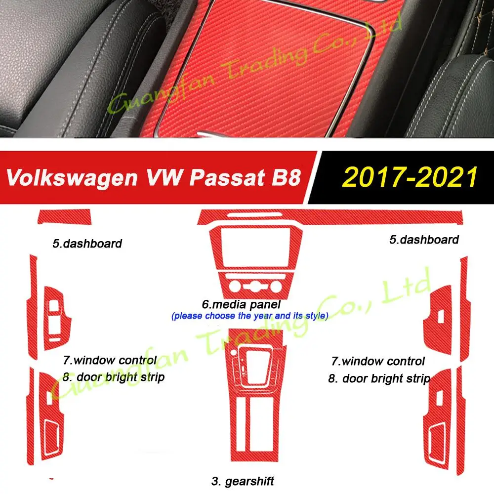 Для Volkswagen VW Passat B8 17-21 Стайлинг автомобиля 3D/5D углеродное волокно интерьер автомобиля центральная консоль изменение цвета молдинг наклейки
Для Volkswagen VW Passat B8 17-21 Стайлинг автомобиля 3D/5D углеродное волокно интерьер автомобиля центральная консоль изменение цвета молдинг наклейки