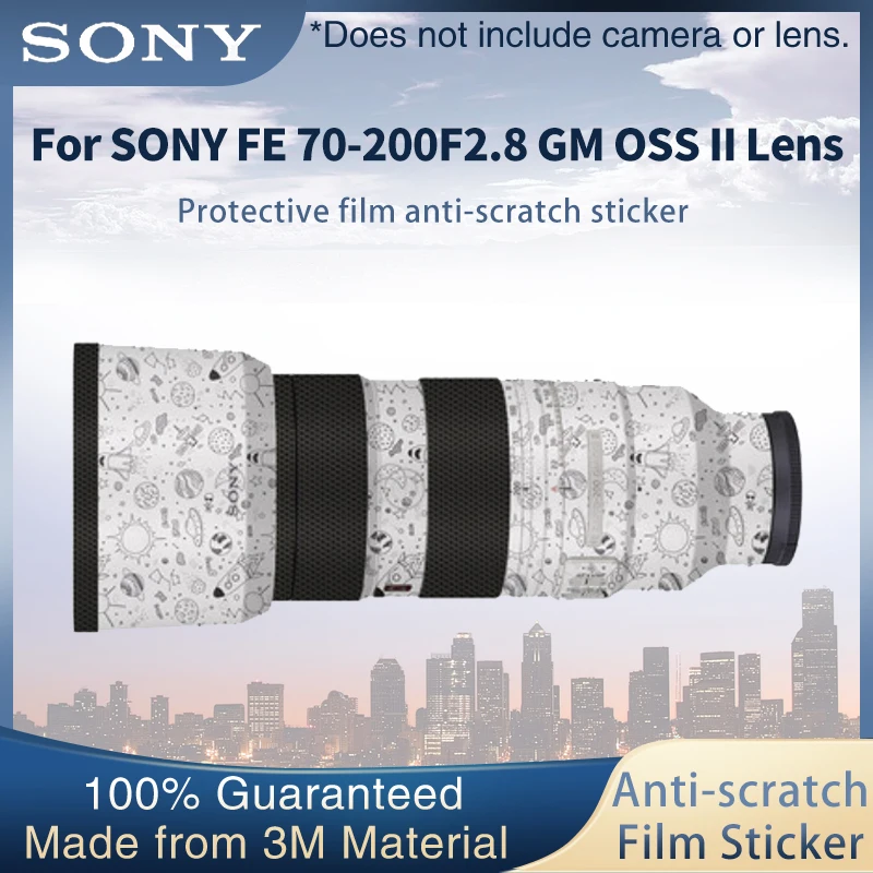 Lens protective film For SONY FE 70-200F2.8 GM OSS II Lens Skin Decal Sticker Wrap Film Anti-scratch Protector Case
Lens protective film For SONY FE 70-200F2.8 GM OSS II Lens Skin Decal Sticker Wrap Film Anti-scratch Protector Case