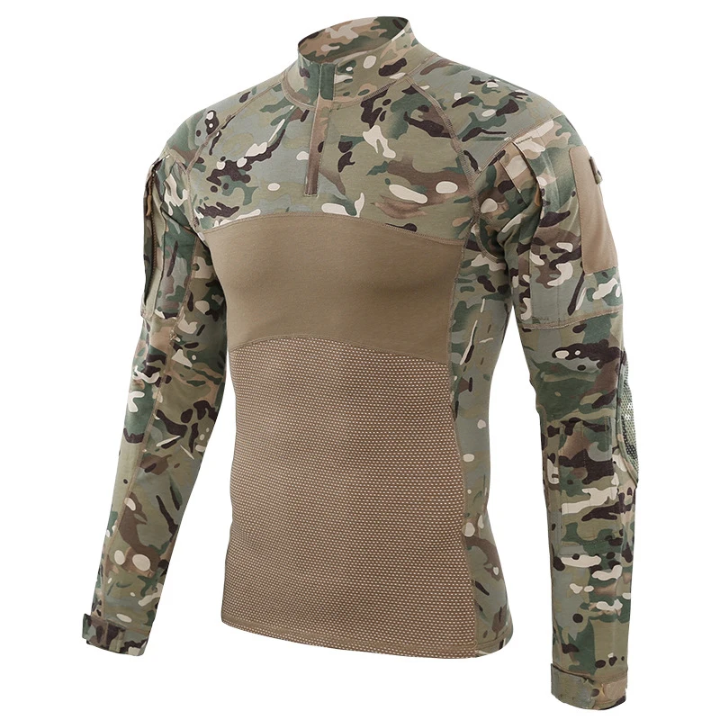 Male Multicam Shirt Top Military Uniform Tactical Long Sleeve T Shirt Men Camouflage Army Combat Shirt Airsoft Paintball Clothes
Male Multicam Shirt Top Military Uniform Tactical Long Sleeve T Shirt Men Camouflage Army Combat Shirt Airsoft Paintball Clothes