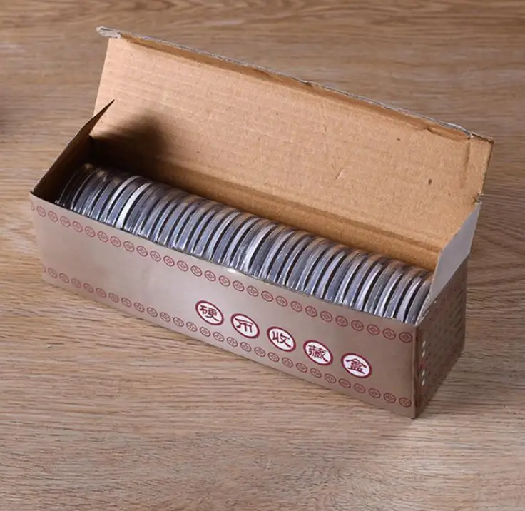 1000pcs/sets Diameter 16-40mm Round Transparent Coin Capsules Crafts Containers Storage/Collection Boxes Holders SN845
1000pcs/sets Diameter 16-40mm Round Transparent Coin Capsules Crafts Containers Storage/Collection Boxes Holders SN845