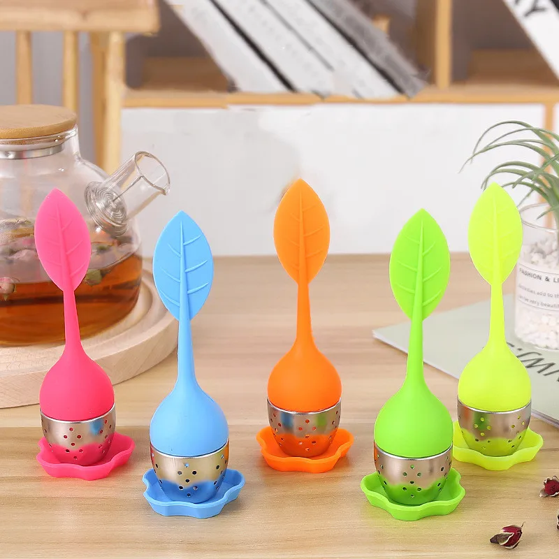 1PCS Creativity Silicone Stainless Steel Tea Infuser Leaf Tea Strainer Ball for Brewing Device Herbal Spice Kitchen Filter Tools
1PCS Creativity Silicone Stainless Steel Tea Infuser Leaf Tea Strainer Ball for Brewing Device Herbal Spice Kitchen Filter Tools