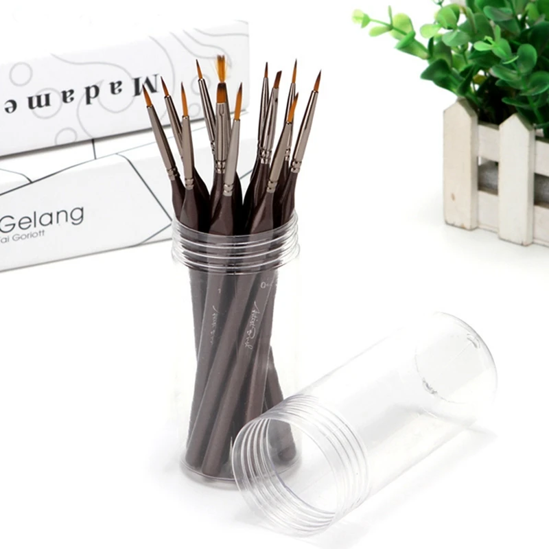 Twelve painting triangle rod two-color nylon wool pen watercolor pen brush professional art supplies Halloween Christmas gift
Twelve painting triangle rod two-color nylon wool pen watercolor pen brush professional art supplies Halloween Christmas gift