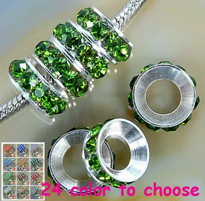 wf24 12mm Light Green Rhinestone Crystal Rondelle Spacer Beads Lot,Rhodium Plated Big Hole European Beads
wf24 12mm Light Green Rhinestone Crystal Rondelle Spacer Beads Lot,Rhodium Plated Big Hole European Beads