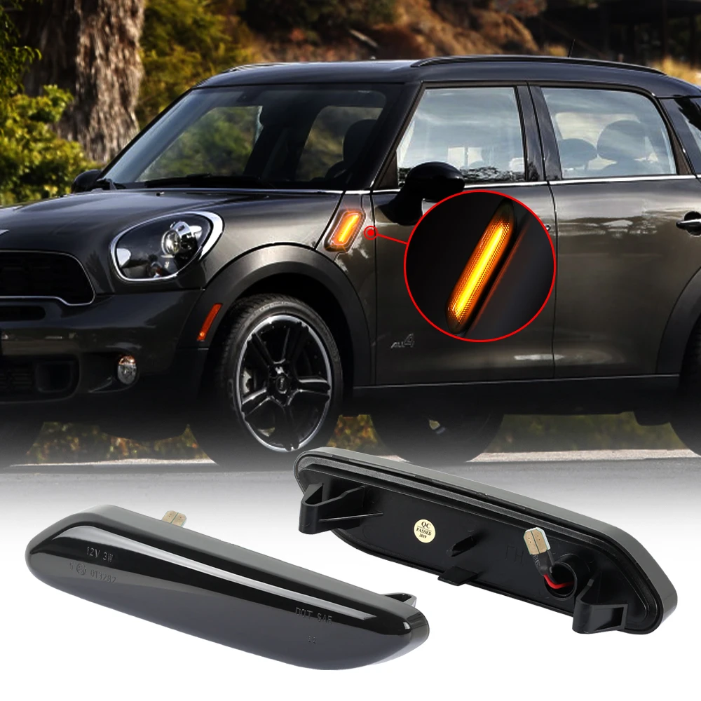 LED Turn Signal Light Side Marker Flashing Indicator Lamp For BMW Mini Cooper Countryman R60 Mini Cooper Paceman R61 63132221503
LED Turn Signal Light Side Marker Flashing Indicator Lamp For BMW Mini Cooper Countryman R60 Mini Cooper Paceman R61 63132221503