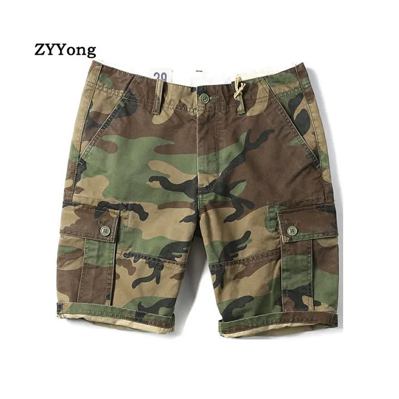 Summer American Style Men's Shorts Overalls Straight Cotton Multi-Pocket Army Military Camouflage Motion Outdoor Leisure Pants
Summer American Style Men's Shorts Overalls Straight Cotton Multi-Pocket Army Military Camouflage Motion Outdoor Leisure Pants