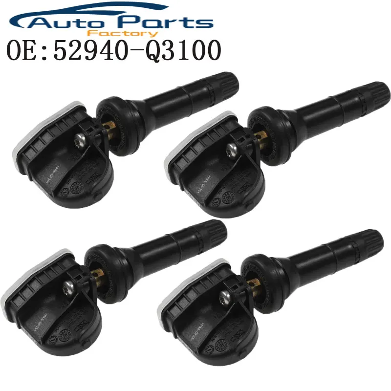 Датчик давления в шинах TPMS для Kia K5 Sportage Hyundai Creta Sonata Staria H100 Tucson 2020-2021 433 МГц 52940-Q3100, 4 шт.
Датчик давления в шинах TPMS для Kia K5 Sportage Hyundai Creta Sonata Staria H100 Tucson 2020-2021 433 МГц 52940-Q3100, 4 шт.