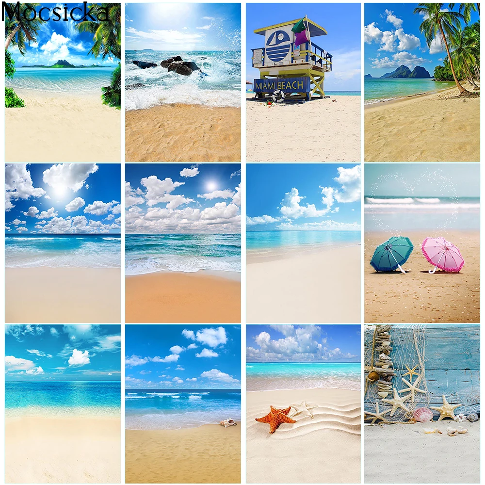 Backdrop for Photography Studio Blue Sky and Sea Summer Holiday Rainforest Beach Photo Background Newborn Kids Portrait Props
Backdrop for Photography Studio Blue Sky and Sea Summer Holiday Rainforest Beach Photo Background Newborn Kids Portrait Props