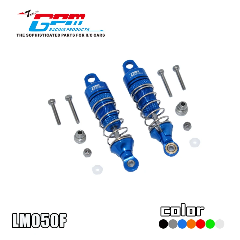 Алюминиевые передние пружинные амортизаторы GPM 50 мм для Losi 1/18 Mini-T 2.0 2wd Stadium Truck RTR Замена LOS 213000
Алюминиевые передние пружинные амортизаторы GPM 50 мм для Losi 1/18 Mini-T 2.0 2wd Stadium Truck RTR Замена LOS 213000