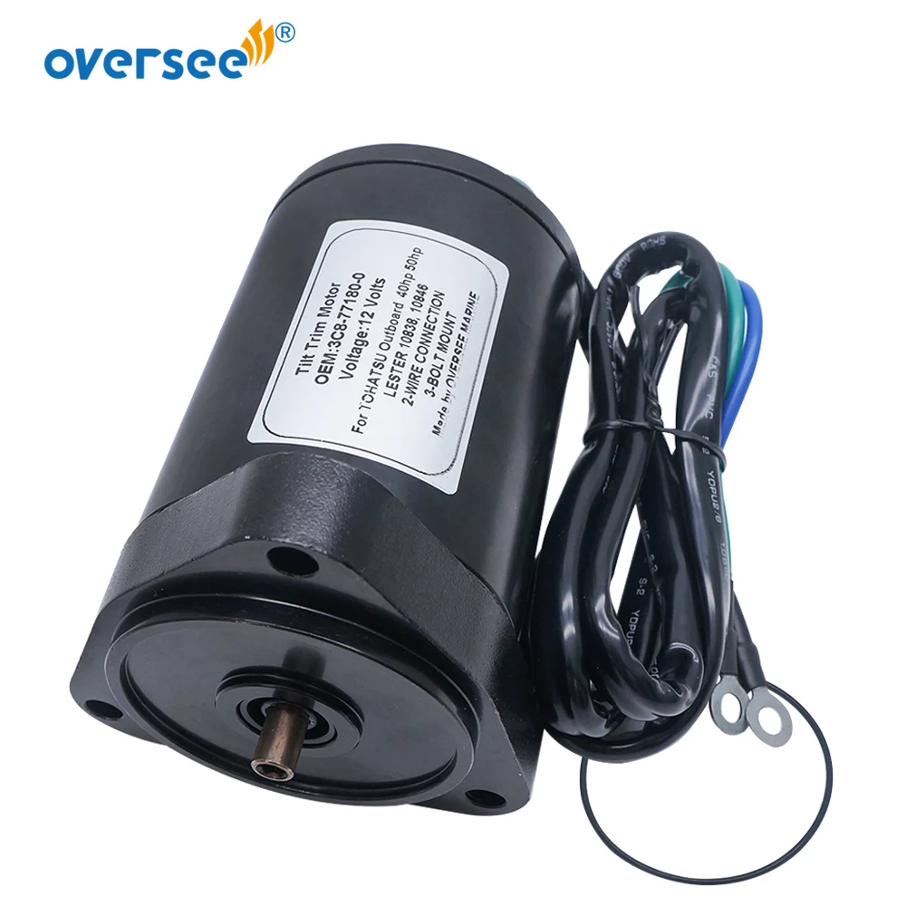 3C8-77180 Tilt Trim Motor For Tohatsu Outboard Motor 40HP 50HP Lester10838 API Marine PT651NM-2 EI;3C8-77180-0
3C8-77180 Tilt Trim Motor For Tohatsu Outboard Motor 40HP 50HP Lester10838 API Marine PT651NM-2 EI;3C8-77180-0