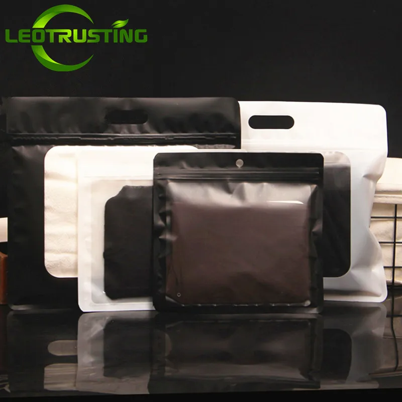 100PCS Black/White Frosted Plastic Ziplock Packaging Bag DIY Socks Underwear Panties Bra-Straps Sexy Lingerie Packaging Pouches
100PCS Black/White Frosted Plastic Ziplock Packaging Bag DIY Socks Underwear Panties Bra-Straps Sexy Lingerie Packaging Pouches