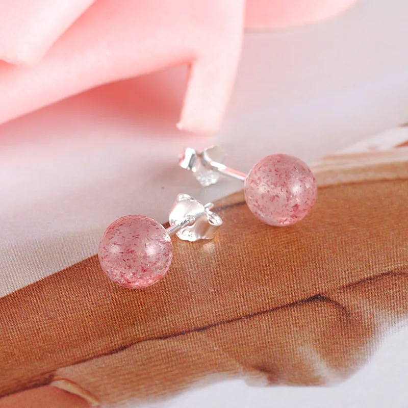 Buyee 925 Sterling Silver Female Bead Earring Natural Strawberry Candy Earring for Women Fashion Party Fine Jewelry Earring
Buyee 925 Sterling Silver Female Bead Earring Natural Strawberry Candy Earring for Women Fashion Party Fine Jewelry Earring