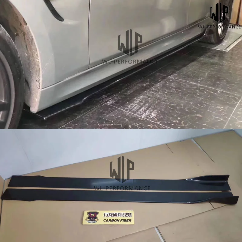 High Quality Carbon Fiber Side Skirts 215cm 230cm Car Styling Fits for Audi Mercedes-benz Bmw Universal Side Skirts Blade Style
High Quality Carbon Fiber Side Skirts 215cm 230cm Car Styling Fits for Audi Mercedes-benz Bmw Universal Side Skirts Blade Style