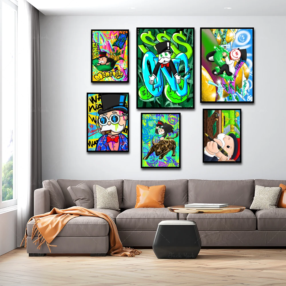 Alec Monopolis Street Graffiti Art Canvas Painting Modern Posters and Prints Wall Art Pictures for Living Room Wall Decor Cuadro
Alec Monopolis Street Graffiti Art Canvas Painting Modern Posters and Prints Wall Art Pictures for Living Room Wall Decor Cuadro