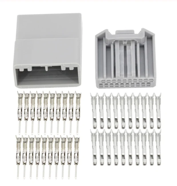 50 sets 20 Pin Female Male Auto CD Audio Connector Car Power Speaker Antenna Cable Socket DJ7205S-0.7-11 DJ7205S-0.7-21
50 sets 20 Pin Female Male Auto CD Audio Connector Car Power Speaker Antenna Cable Socket DJ7205S-0.7-11 DJ7205S-0.7-21