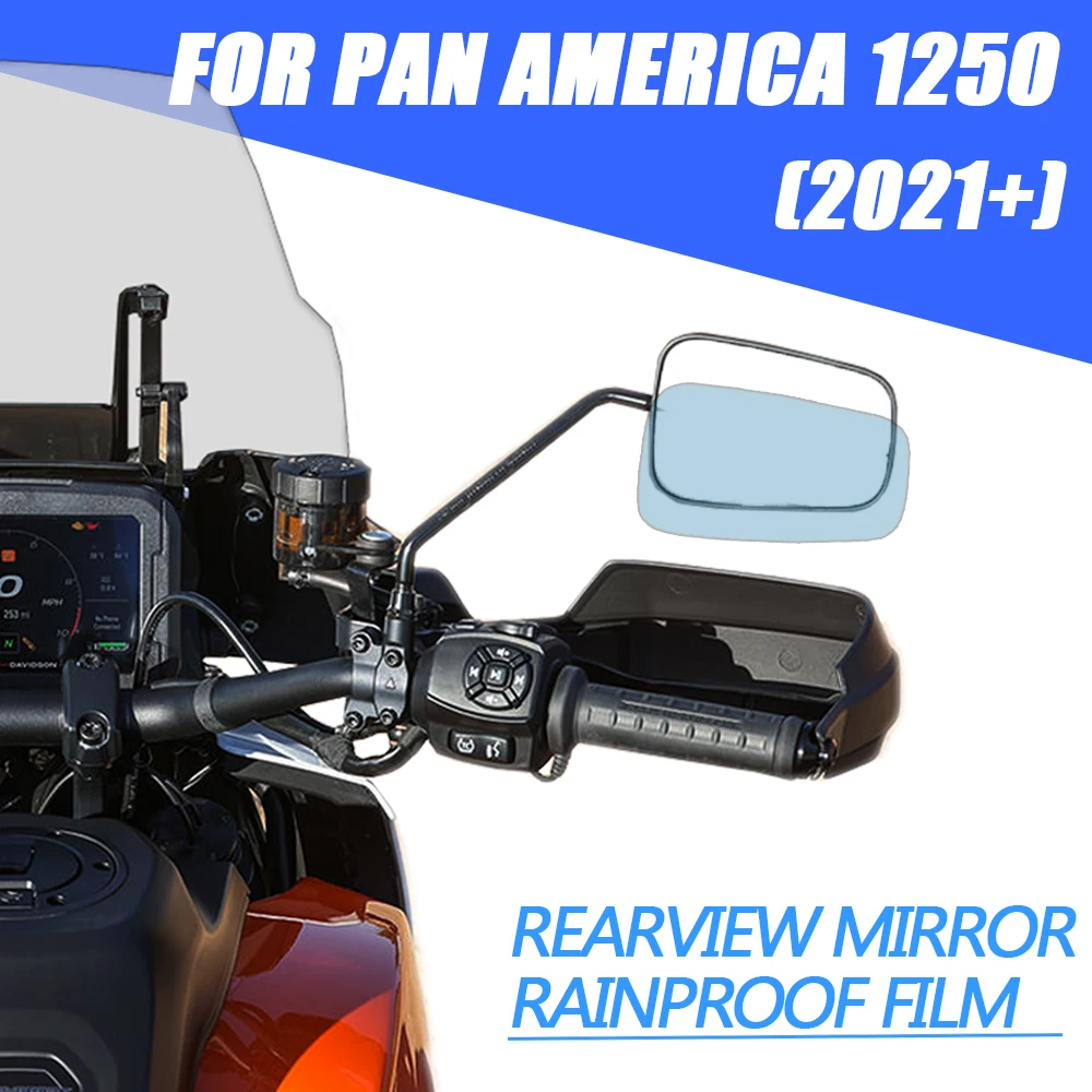 2PCS motorcycle waterproof and anti-fog rearview mirror protective film FOR Harley PAN AMERICA 1250 PAN AMERICA 1250S 2020 2021
2PCS motorcycle waterproof and anti-fog rearview mirror protective film FOR Harley PAN AMERICA 1250 PAN AMERICA 1250S 2020 2021