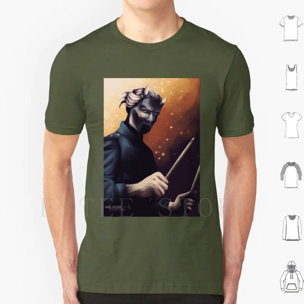 Mountain Painting T Shirt Print Cotton The Band Ghost Nameless Ghouls Mountain Ghoul Drummer Ghoul Earth Ghoul
Mountain Painting T Shirt Print Cotton The Band Ghost Nameless Ghouls Mountain Ghoul Drummer Ghoul Earth Ghoul