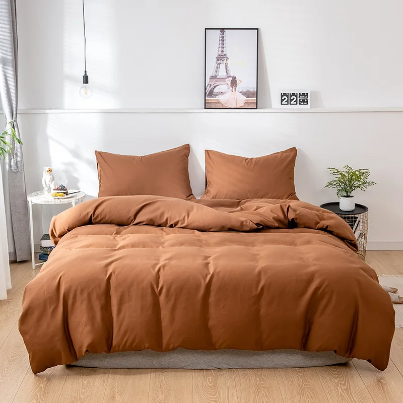 Однотонное постельное белье King Size Nordic, пододеяльник, комплект, мягкое одеяло, пододеяльник, постельное белье с застежкой-молнией
Однотонное постельное белье King Size Nordic, пододеяльник, комплект, мягкое одеяло, пододеяльник, постельное белье с застежкой-молнией