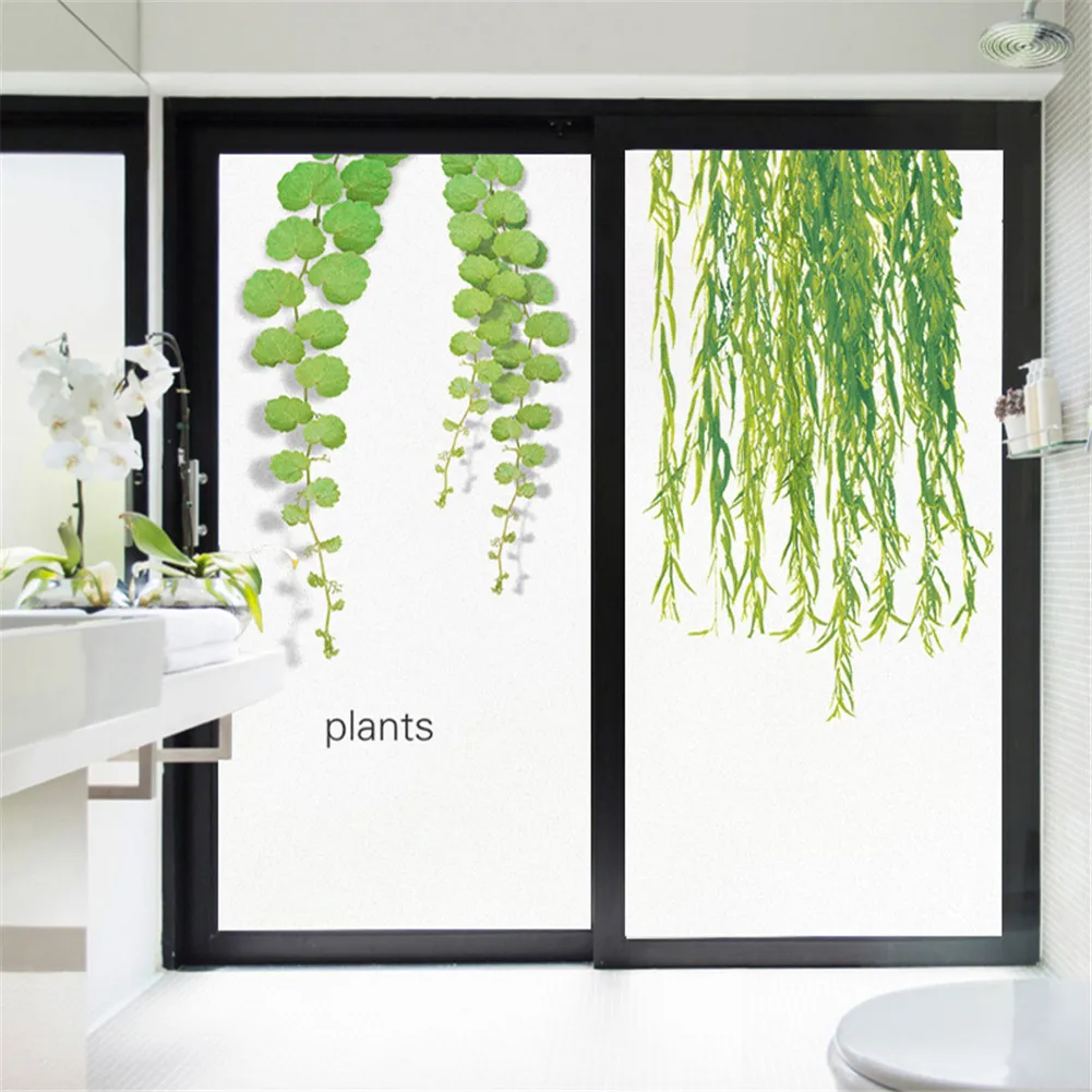 Window Film Privacy Green Plants Glass Sticker UV Blocking Heat Control Window Coverings Window Tint for Homedecor
Window Film Privacy Green Plants Glass Sticker UV Blocking Heat Control Window Coverings Window Tint for Homedecor